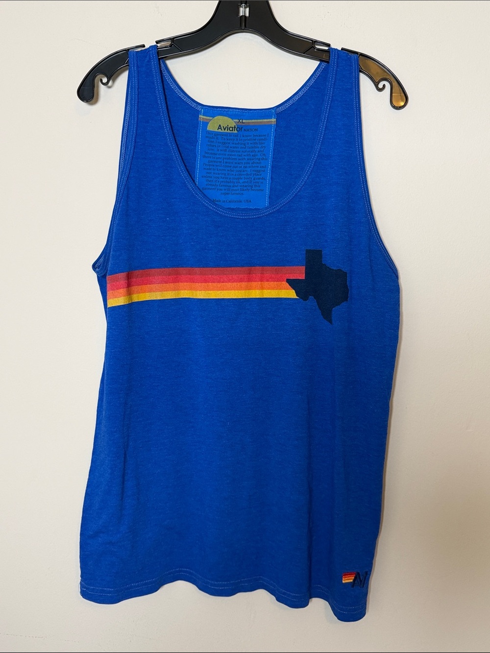 AVIATOR NATION Tank Top, size XL